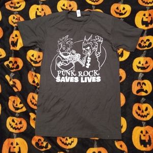 Punk Rock Saves Lives Tee - Bowling for Soup x Less Than Jake